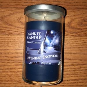Yankee candle, evening snowfall
